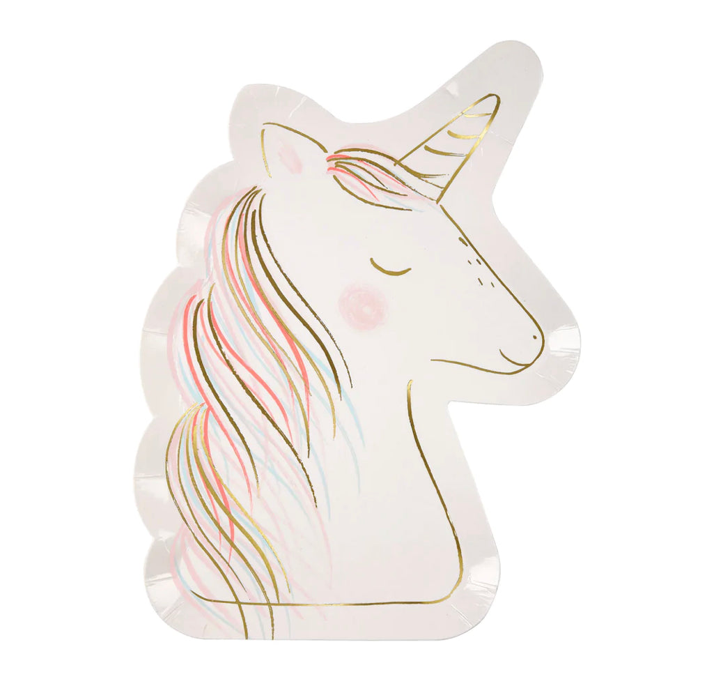 Magical Unicorn Paper Plates