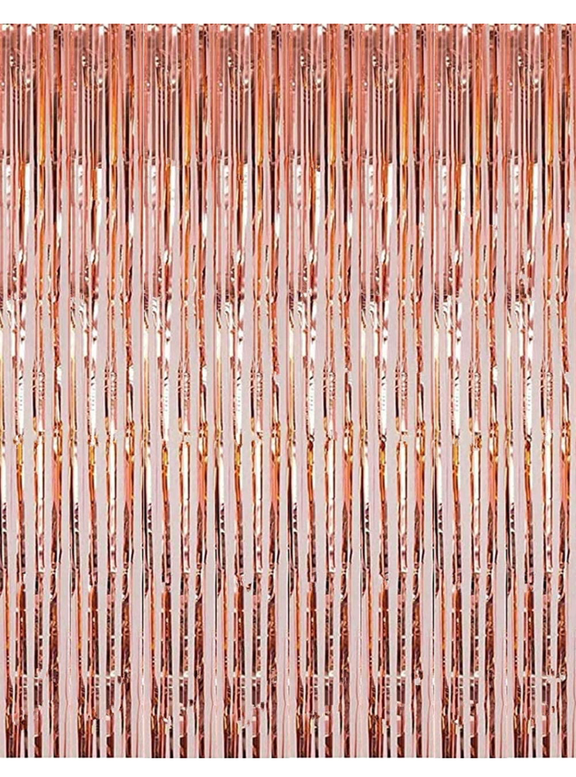 Metallic Fringe Curtain