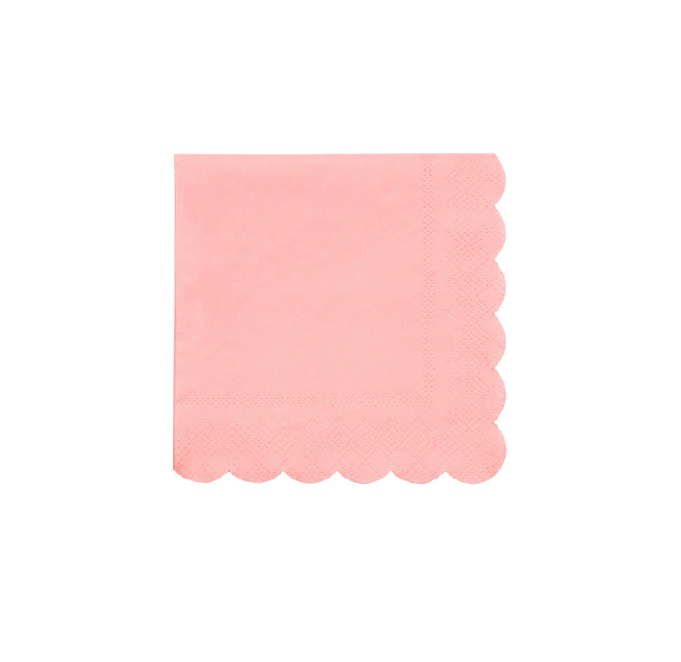 Scalloped Cocktail Napkins