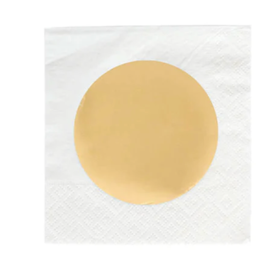 Gold Dot Napkin