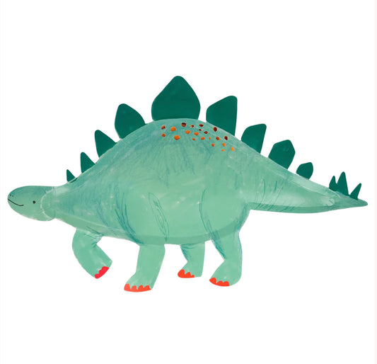 Dinosaur Kingdom Stegosaurus Paper Platters
