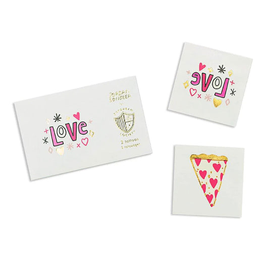 Love Notes Temporary Tattoos
