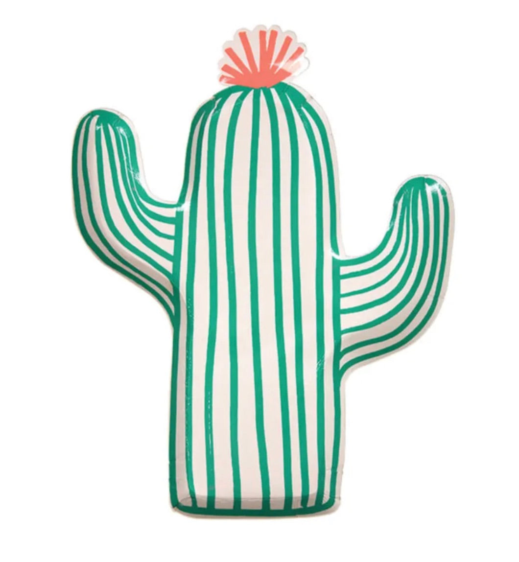 Cactus Paper Plates
