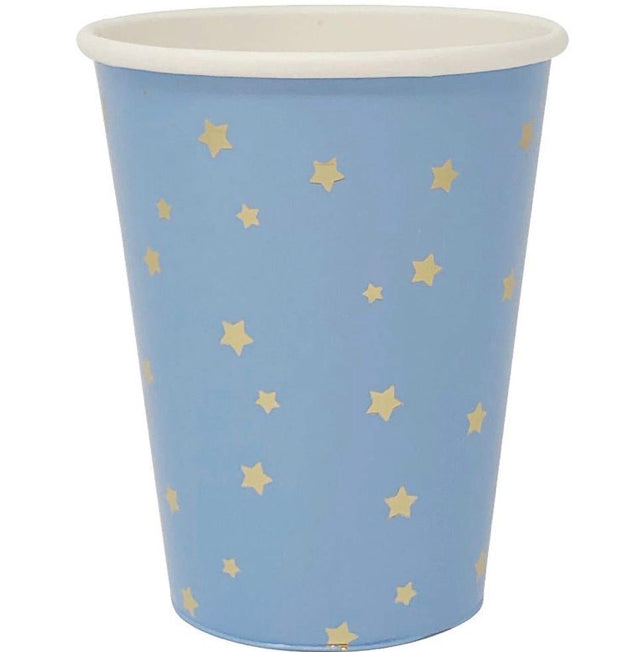 Foil Gold Star Cups