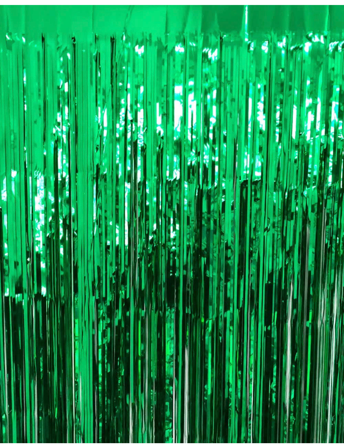 Metallic Fringe Curtain
