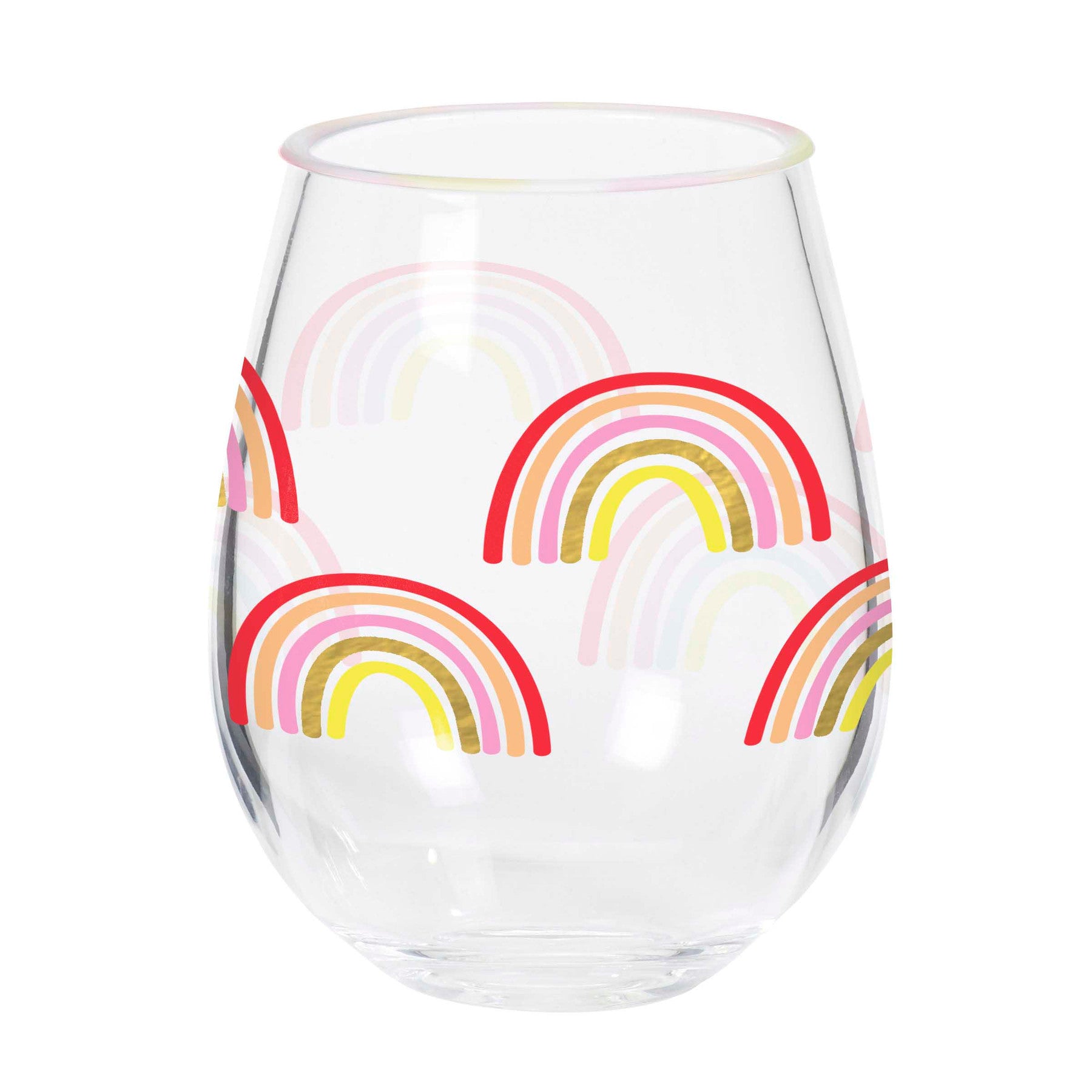 POP Acrylic Stemless Wine Glass