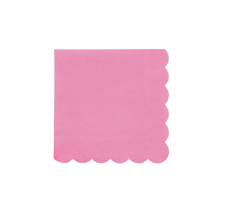 Scalloped Cocktail Napkins