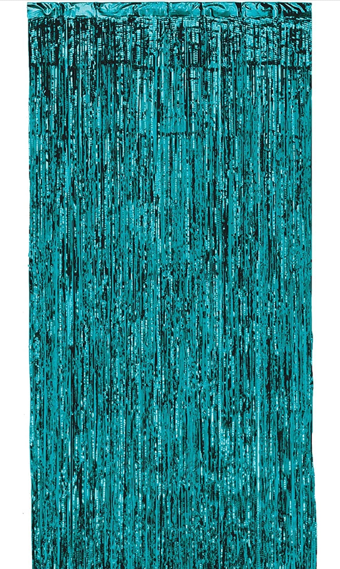 Metallic Fringe Curtain
