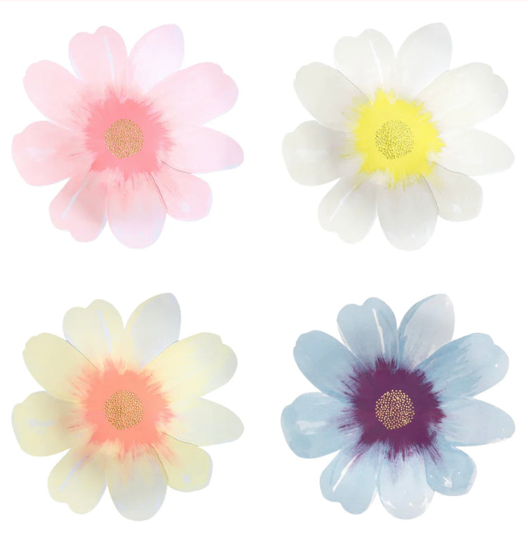 Flower Garden Large Plates
