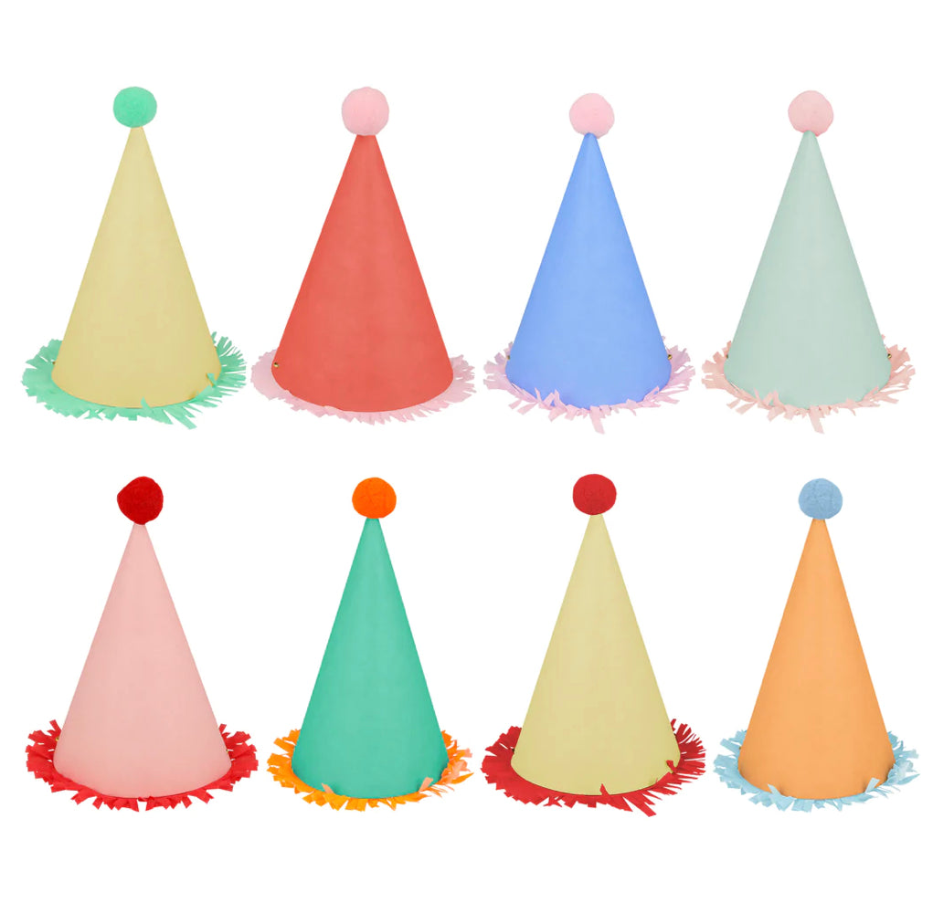 Large Fringe Party Hats