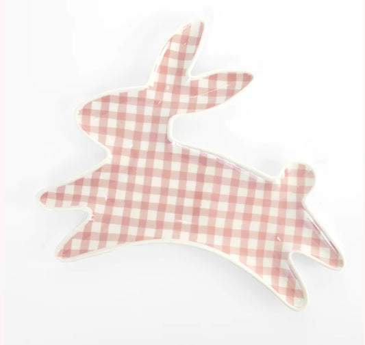 Porcelain Bunny Plate