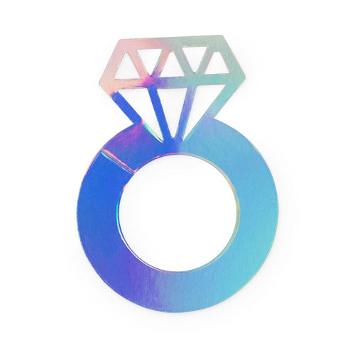 Iridescent Gemstone Paper Tags