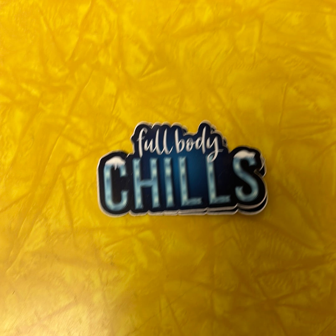 Full Body Chills Sticker