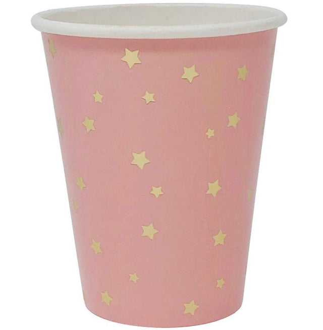 Foil Gold Star Cups