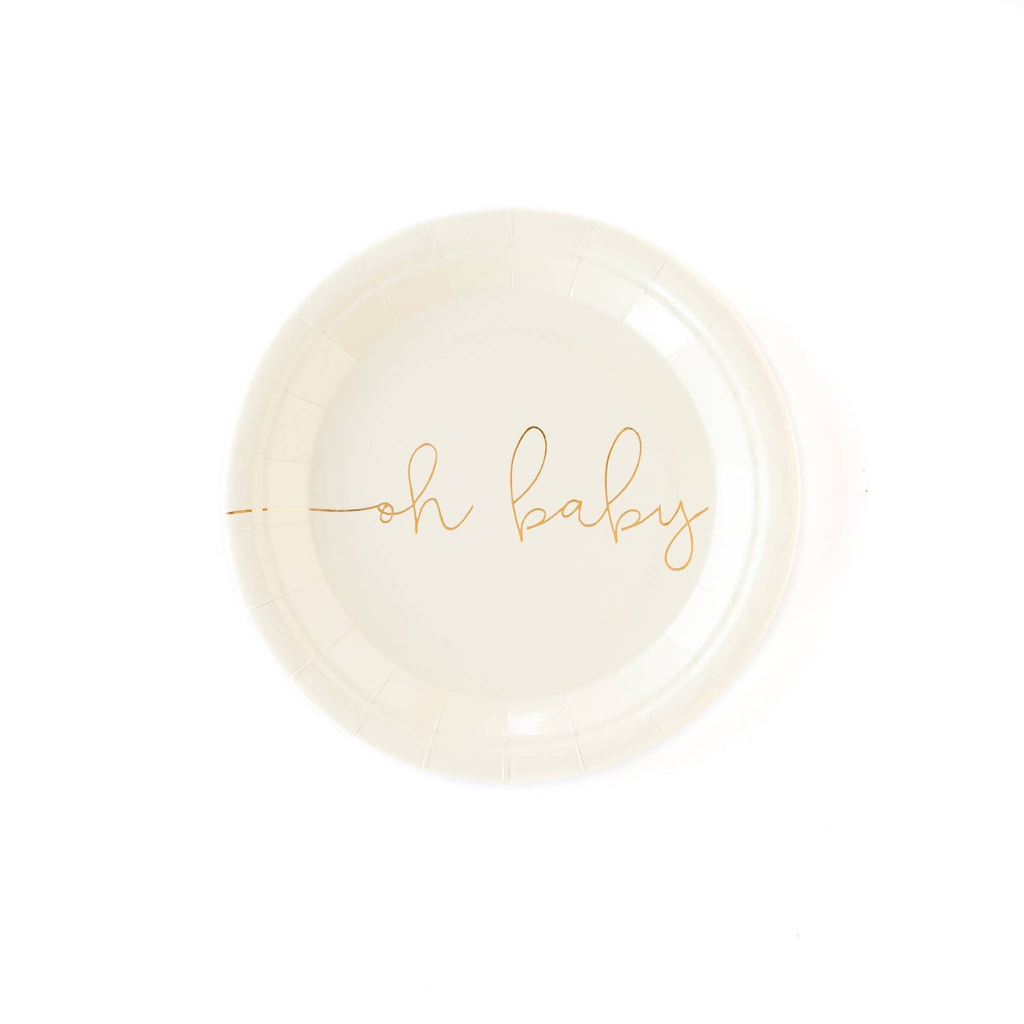 Oh Baby Paper Plates