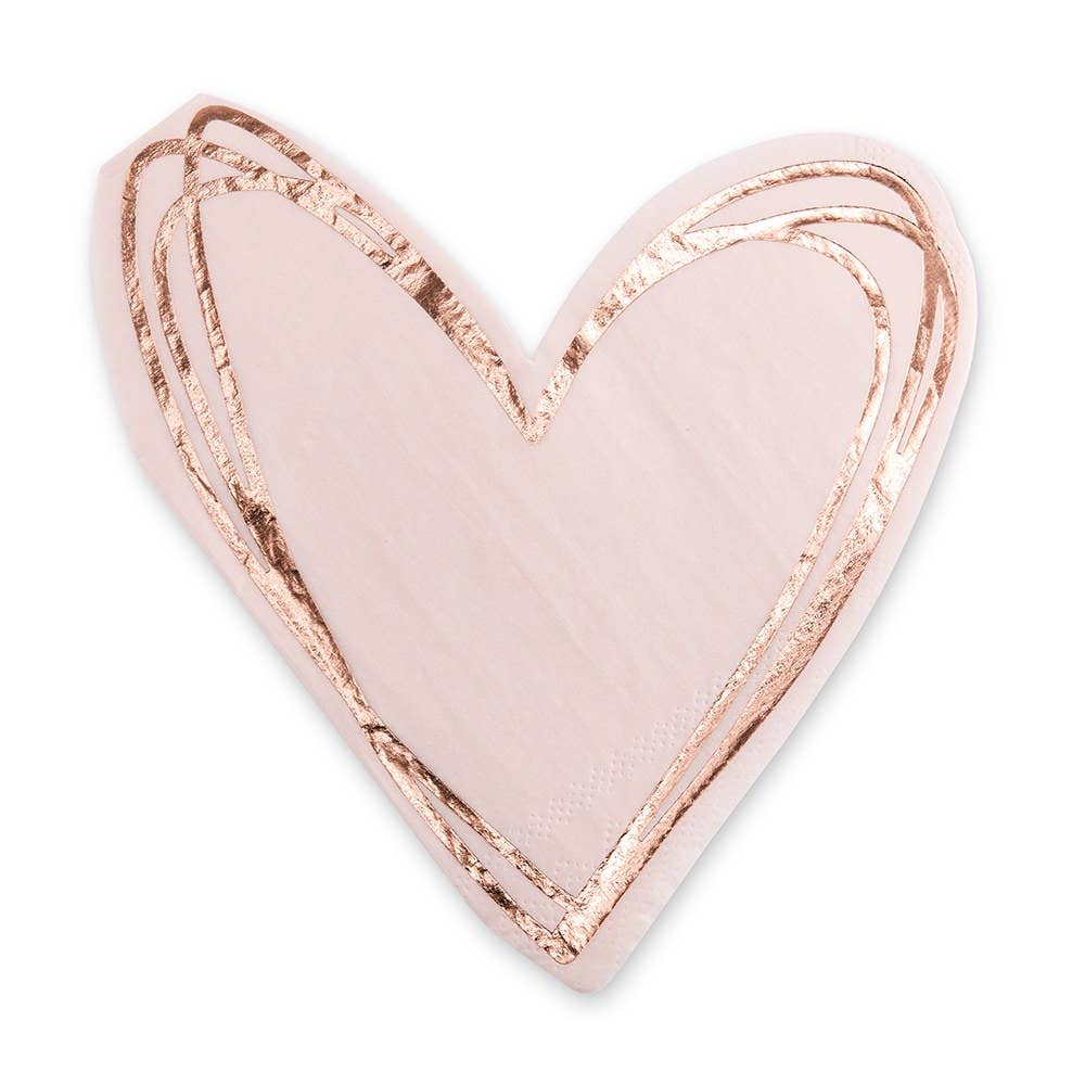 Heart Paper Napkins