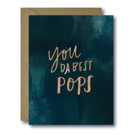 You Da Best Pops Card