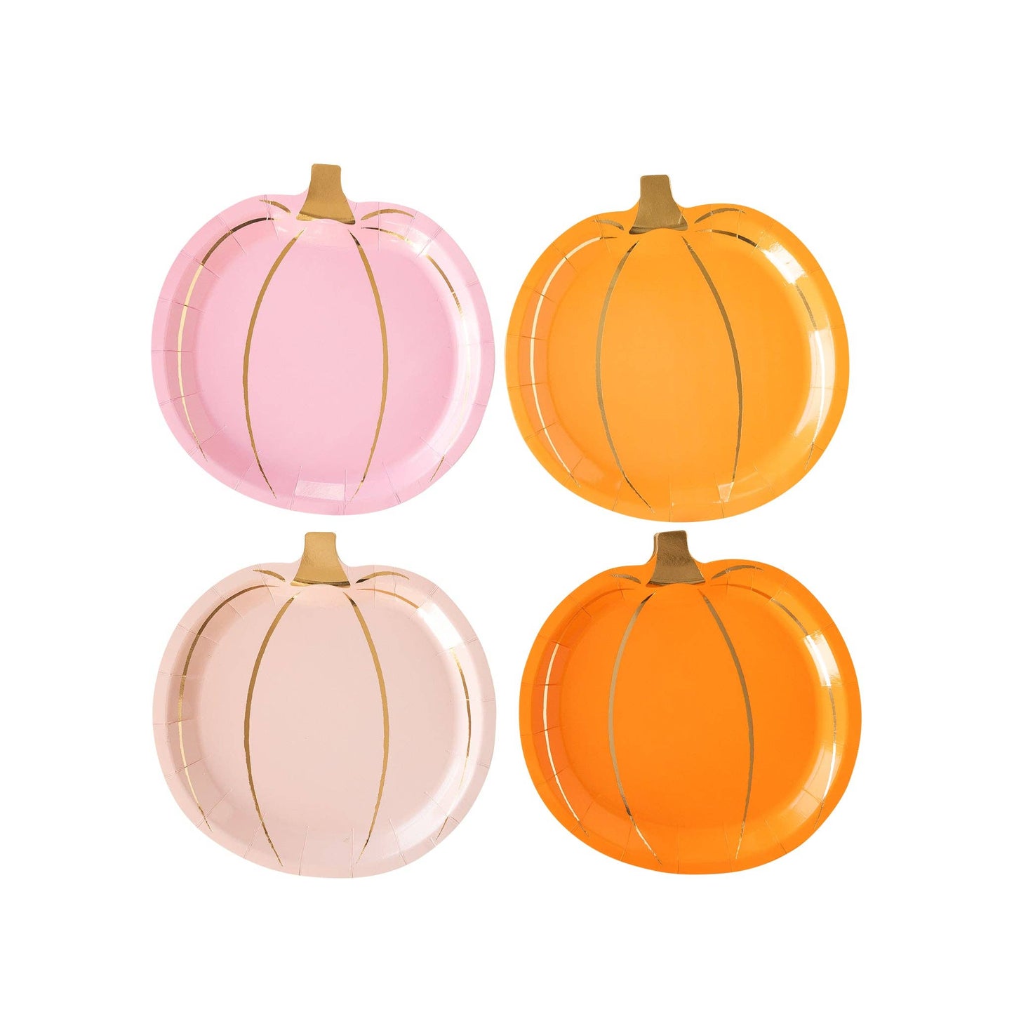 Pumpkin Paper Plates