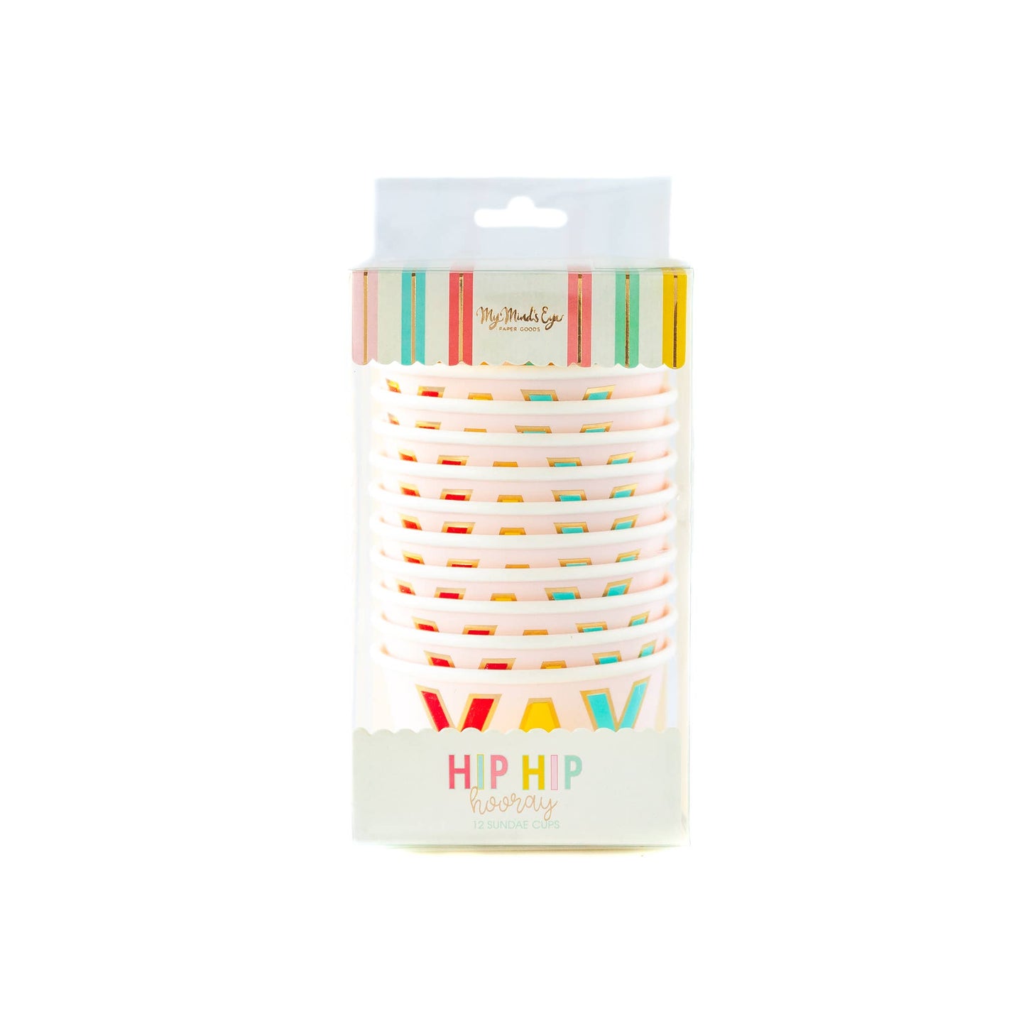 Hooray Ice Cream Cups