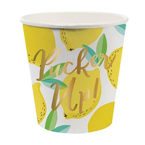 Pucker Up Paper Shot Glasses