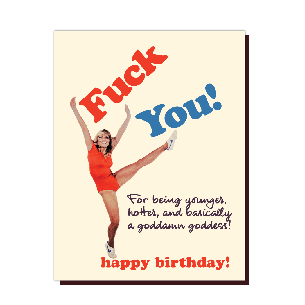 Fuck You Happy Birthday Card