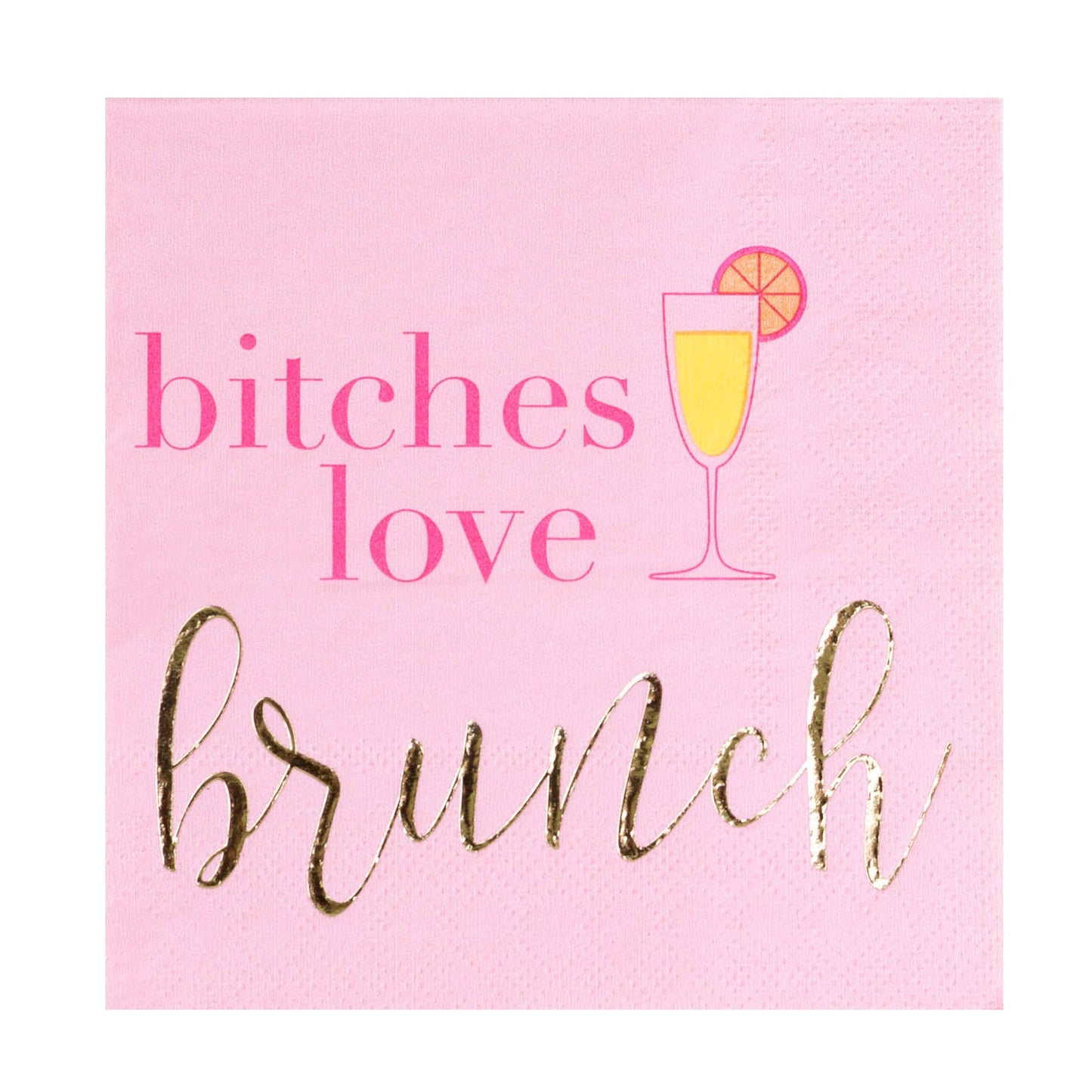 Bitches Love Brunch Paper Napkins