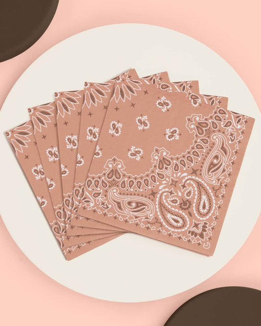 Western Bandana Napkins