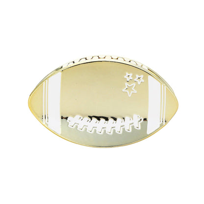 GO FOR THE GOLD FOOTBALL CLAW CLIP