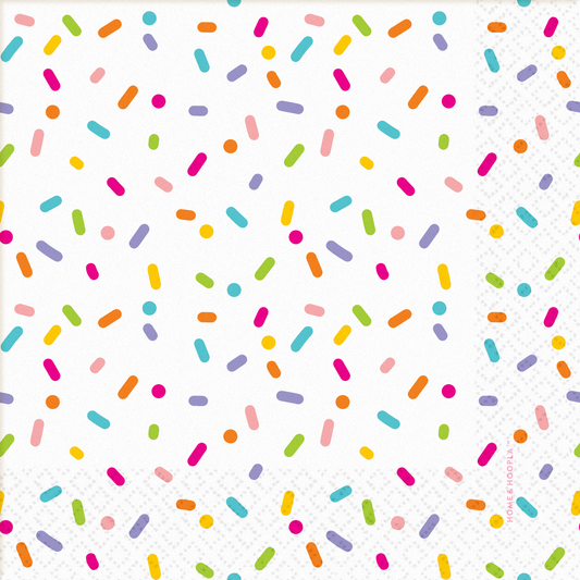 Sprinkles Party Beverage Napkins (16 Count)