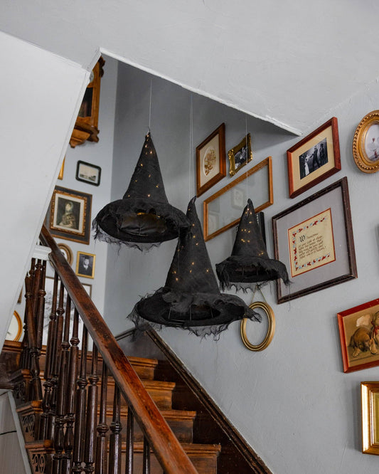 Light Up Witch Hat Set