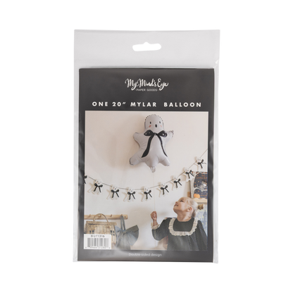 Booquette Ghost Mylar Balloon