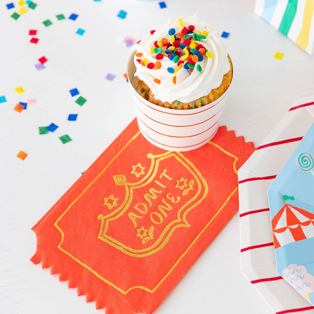 Jollity & Co. + Daydream Society Off to the Fair Napkins - Thumbnail 2