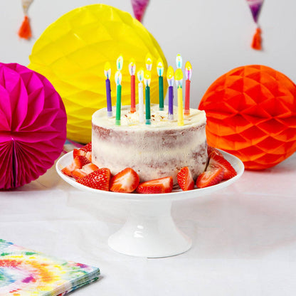 Rainbow Flame Birthday Candles