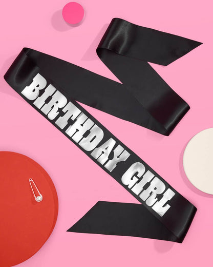 Western Bday Girl Sash
