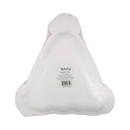 Santa Hat Shaped Plate