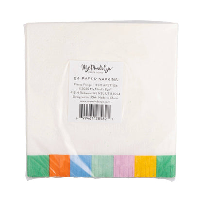 Fiesta Fringed Cocktail Napkin