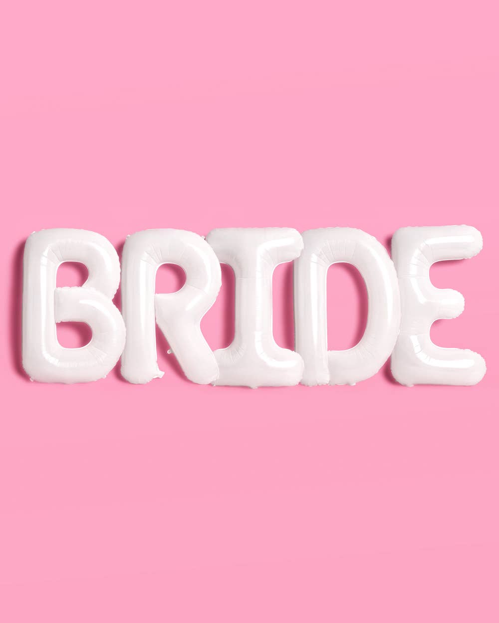 White Jumbo BRIDE Balloons 40 Inch