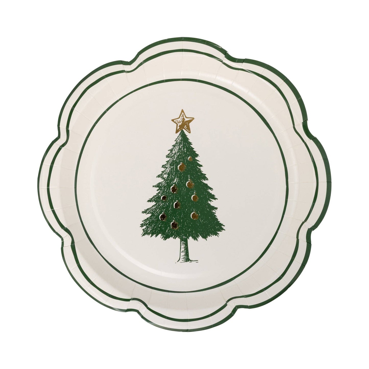 Christmas Lane Plate Set