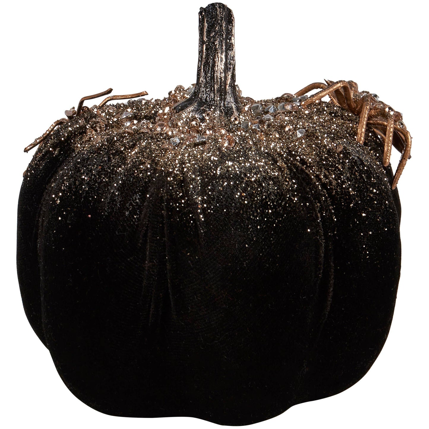 Glitter Spider Pumpkin