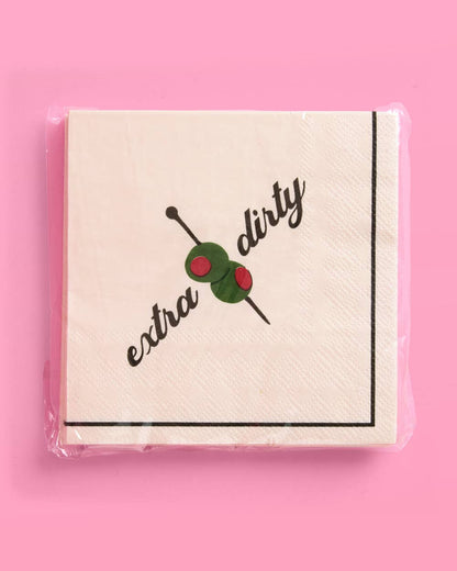 Extra Dirty Martini Napkins