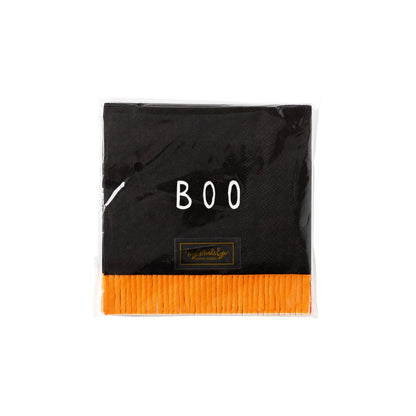 Boo Fringe Cocktail Napkin