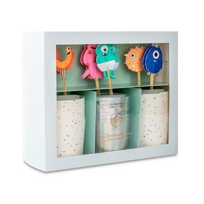 Little Monsters Cupcake Decorating Set