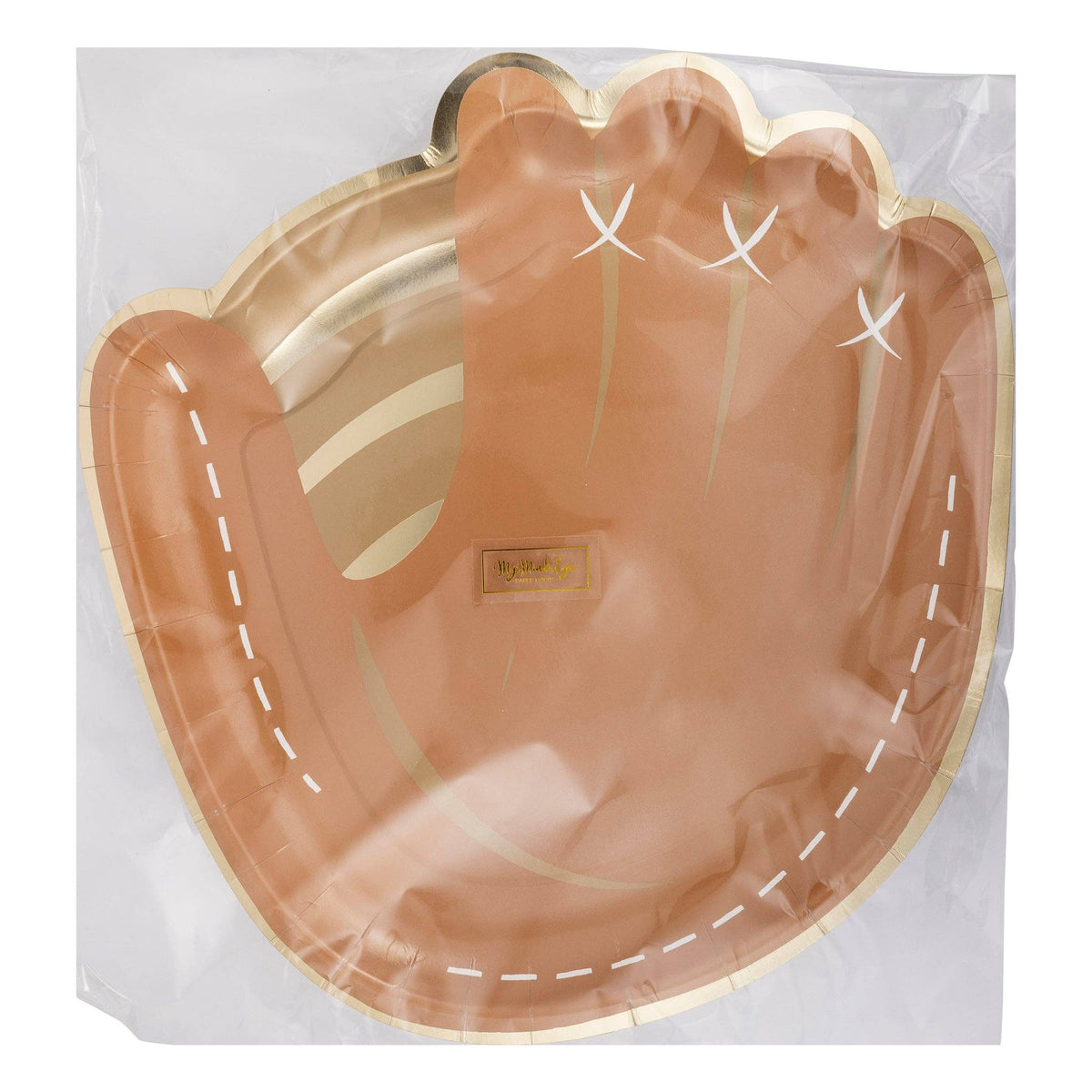 Baseball Mitt Shaped Paper Plate
