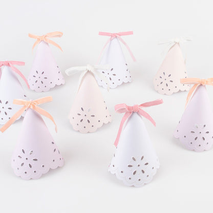 Lace Party Hats