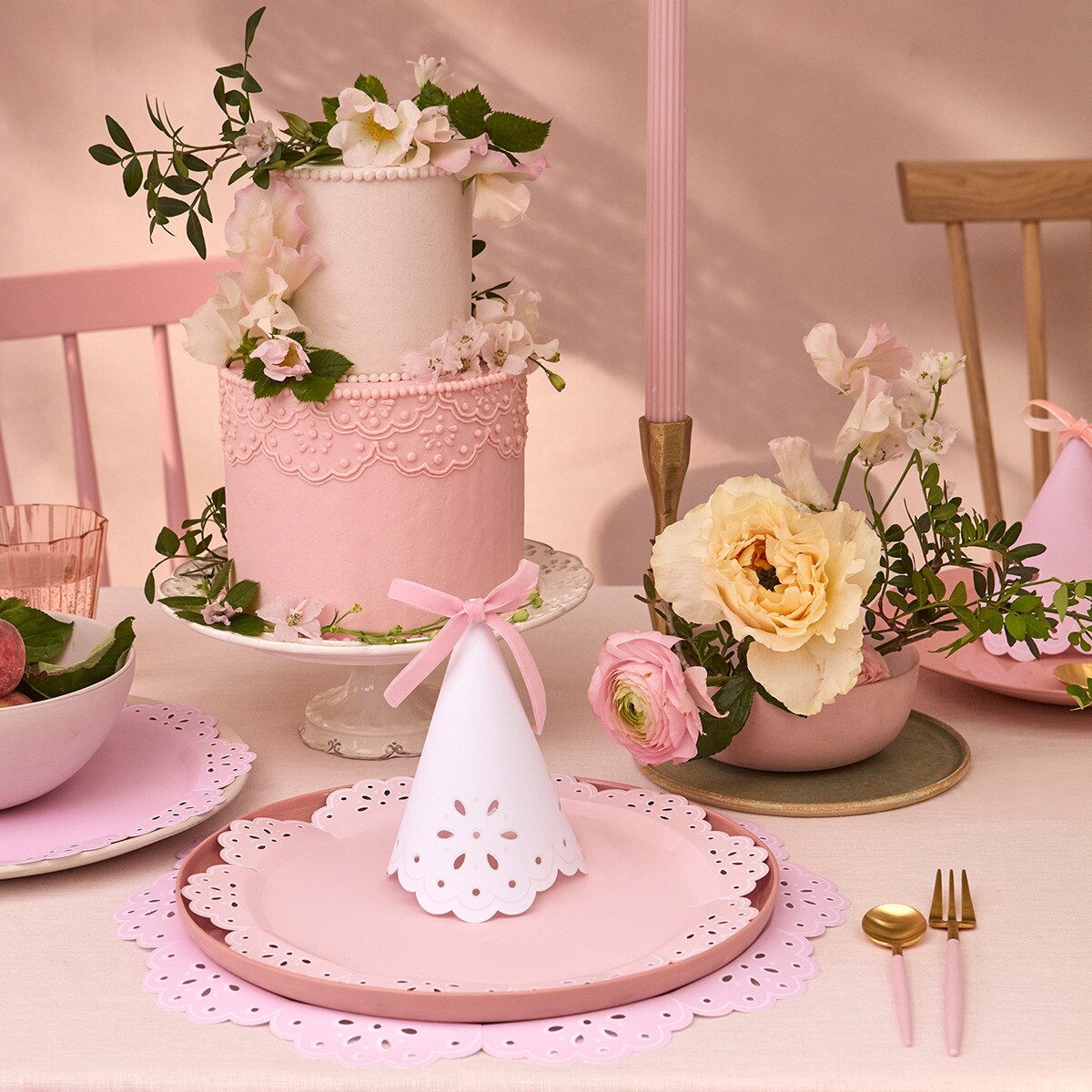 Lace Party Hats