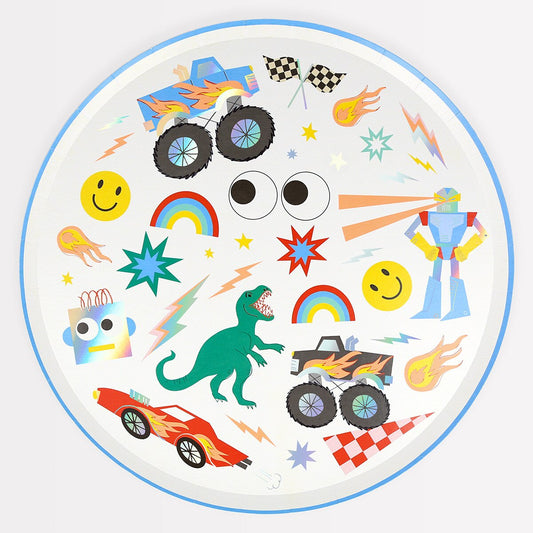 Toybox Icon Dinner Plates