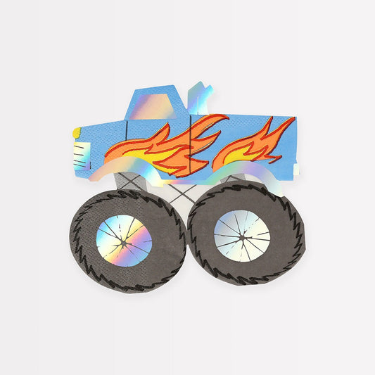 Monster Truck Napkins