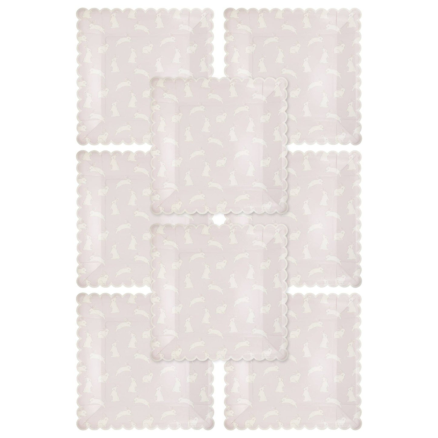 Bunny Pattern Paper Plate