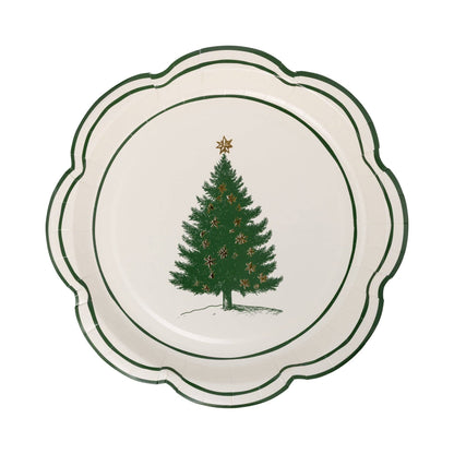 Christmas Lane Plate Set