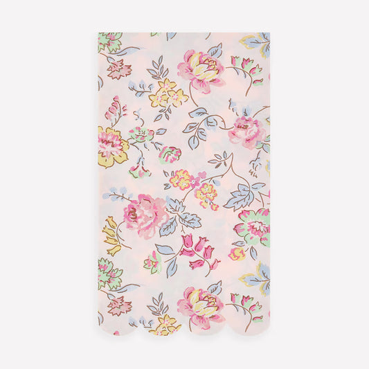 Pink Chintz Guest Towels